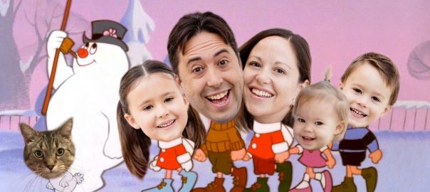 frosty holiday card 2016
