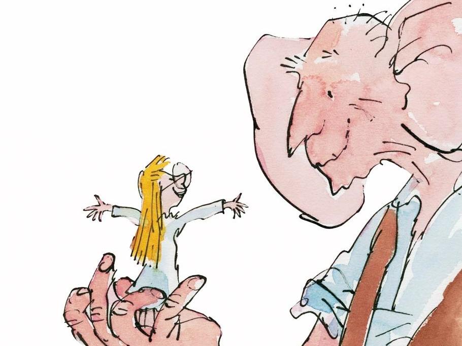 "Go ahead, little girl. I'm all ears." - The BFG